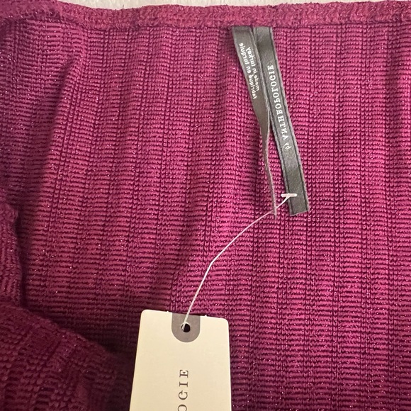 Nwt vada shimmer crop top anthropologie m - Picture 10 of 14